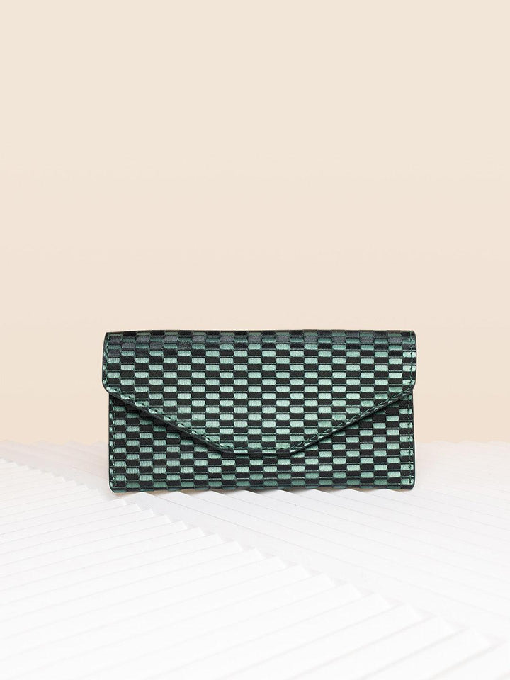 WALLET GREEN BRAIDED